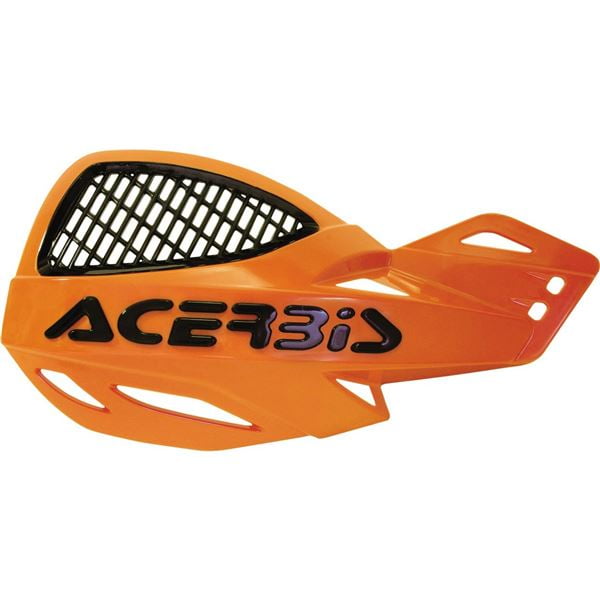 ACERBIS UNIKO VENTED WITH FITTING KIT ORANGE HANDGUARDS KTM SXF450 2013 ACERBIS UNIKO VENTED WITH FITTING KIT ORANGE HANDGUARDS KTM SXF450 2013